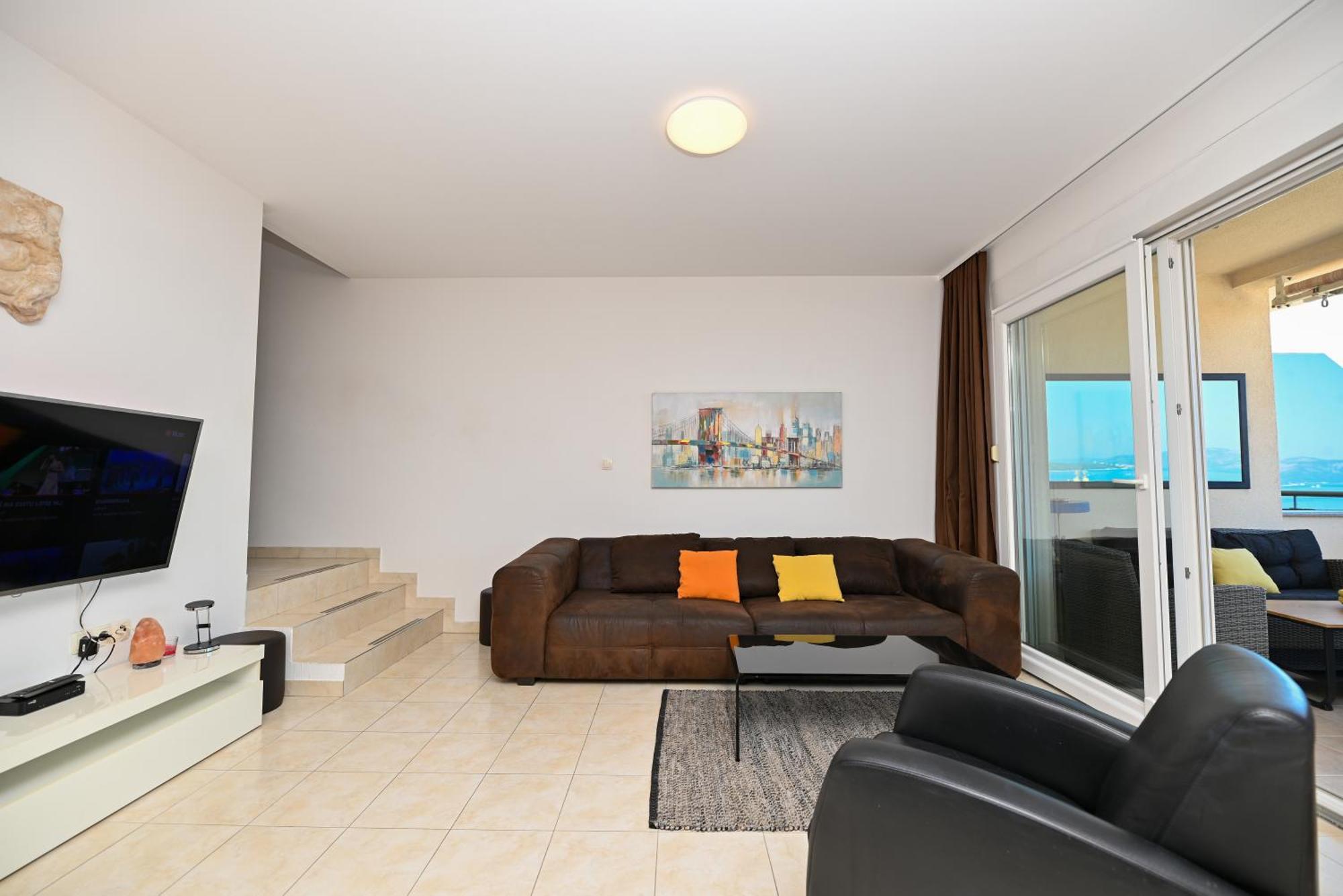 Sunny Place With Sea View Trogir Zewnętrze zdjęcie